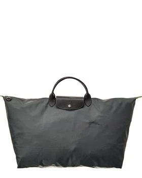 Longchamp | Longchamp Le Pliage Green Medium Canvas & Leather Travel Bag 8.1折, 独家减免邮费