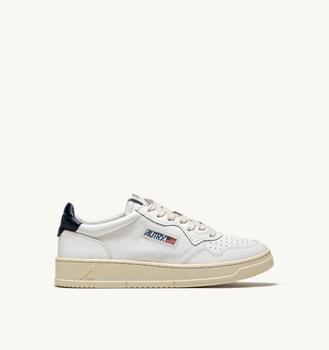 推荐AUTRY WOMEN MEDALIST LOW 01 LEATHER SNEAKERS商品