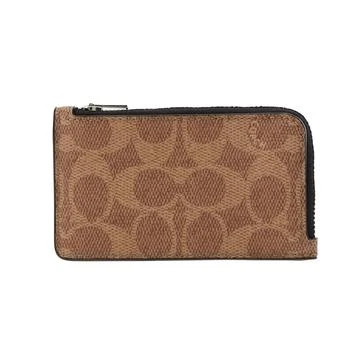 Coach | Men's Signature L-Zip Card Holder 4折