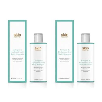 Skin Research | Collagen & Hyaluronic Acid Daily Shampoo 250ml Twin Value Savings Pack,商家Premium Outlets,价格¥132