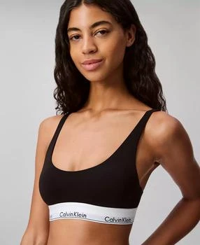 Calvin Klein | Calvin Klein Women's Modern Cotton Lightly Lined Bralette QF7586,商家Macy's,价格¥148