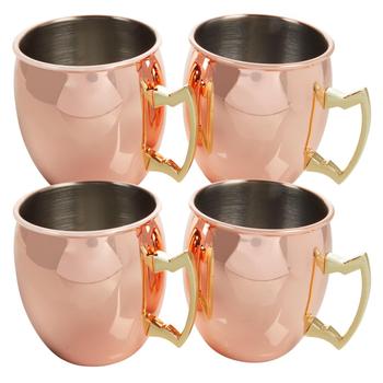 商品Wolfgang Puck | Wolfgang Puck Copper Mule Mugs – Set of 4,商家Premium Outlets,价格¥287图片