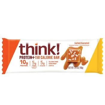 Think! | Protein + 150 Calorie Bar Salted Caramel,商家Walgreens,价格¥14.56