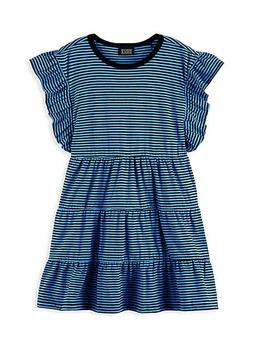 商品Little Girl's & Girl's Striped A-Line Dress图片