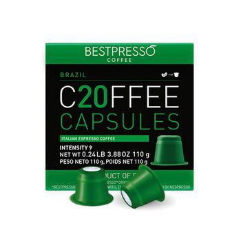 商品Coffee Brasil Flavor 120 Capsules per Pack for Nespresso Original Machine图片