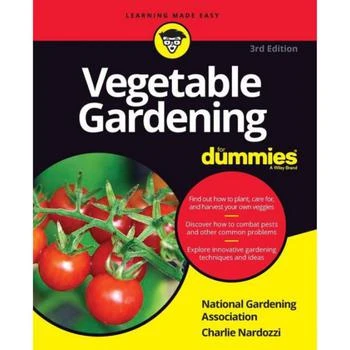 Barnes & Noble | Vegetable Gardening for Dummies by National Gardening Association,商家Macy's,价格¥186