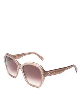 celine墨镜, Celine | Women's Round Sunglasses, 56mm商品图片 额外9折, 额外九折