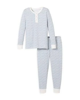 Petite Plume | Unisex La Mer Tight Fit Pajamas - Little Kid, Big Kid,商家Bloomingdale's,价格¥354