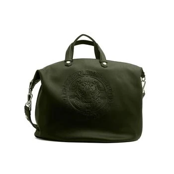 推荐Plein Sport Verde Polyester Shoulder Bag商品