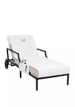 商品Personalized Standard Size Chaise Lounge Cover with Side Pockets图片