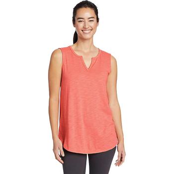 Eddie Bauer评价, Eddie Bauer | Eddie Bauer Travex Women's Gate Check Split Neck SL Tunic商品图片 7折