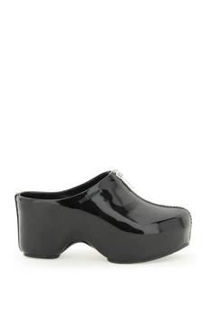 Givenchy | PATENT LEATHER CLOGS WITH 4G ZIP商品图片,额外6.5折, 额外六五折