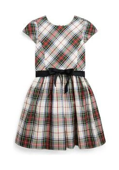 Ralph Lauren | Lauren Childrenswear Girls 7 16 Plaid Fit And Flare Dress,商家Belk,价格¥194