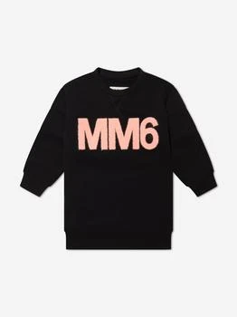 MM6 | MM6 Maison Margiela Girls Logo Sweater Dress,商家Childsplay Clothing,价格¥975