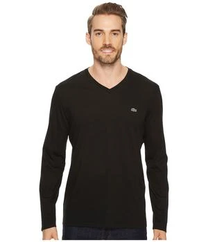 Lacoste | Long Sleeve Pima Jersey V-Neck T-Shirt 5.8折