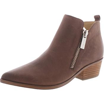 推荐Nine West Womens Microsuede Pointed Toe Ankle Boots商品