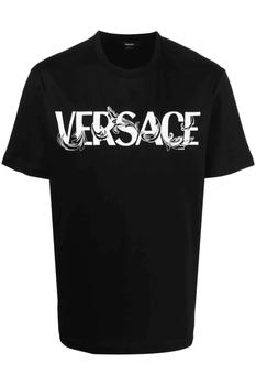 男士休闲范思哲t恤, Versace | RICAMO BAROCCO T SHIRT商品图片 