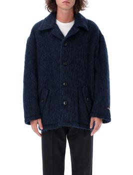 推荐Marni Faux-Fur Long-Sleeved Coat商品