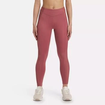 Reebok | Yoga High Rise Performance Rib Leggings,商家Reebok,价格¥156