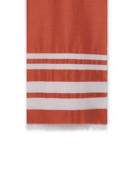 maxmara围巾真假, Max Mara | ORANGE SILK BLEND URNA SCARF商品图片 6.8折