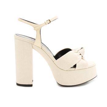 Yves Saint Laurent | Saint Laurent Bianca Platform Sandals商品图片,7折