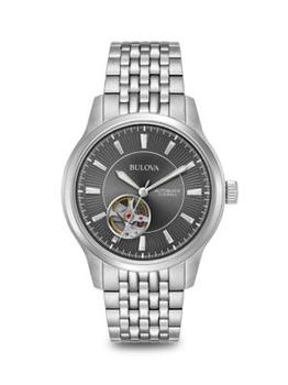 推荐​Automatic Stainless Steel Bracelet Watch商品