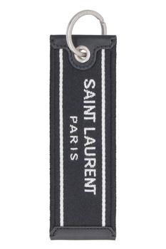 圣罗兰女包, Yves Saint Laurent | Saint Laurent Nastro Logo Detailed Keyring商品图片 8.6折