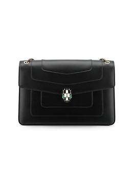 bvlgari包, BVLGARI | Large Serpenti Leather Shoulder Bag商品图片 