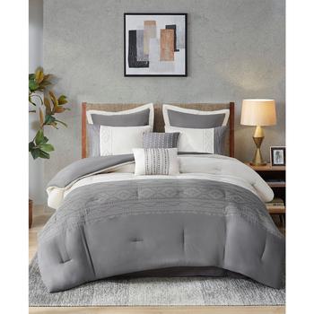 商品510 Design | Helena Embroidered 8-Pc. Comforter Set,商家Macy's,价格¥1460图片