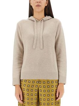 Max Mara | 'S Max Mara Drawstring Knitted Hoodie 独家减免邮费