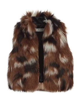 Sea | Girls' Karlie Faux Fur Vest - Little Kid, Big Kid,商家Bloomingdale's,价格¥1859
