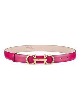 女装菲拉格慕腰带, Salvatore Ferragamo | New Gancio Leather Belt商品图片 