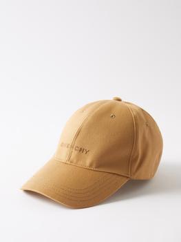 纪梵希男装直邮, Givenchy | Logo-embroidered cotton-twill baseball cap商品图片 