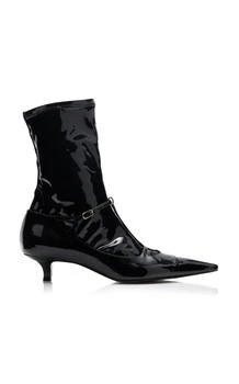 The Row | The Row - Cyd Patent Leather Boots - Black - IT 40 - Moda Operandi,商家Fashion US,价格¥9835