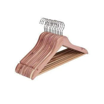 Household Essentials | Cedar Garment Thin Hangers, Set of 12,商家Macy's,价格¥476