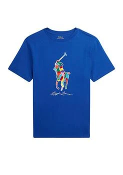 Ralph Lauren | Lauren Childrenswear Boys 8 20 Big Pony Cotton Jersey T Shirt,商家Belk,价格¥151