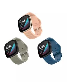 WITHit | Silicone Woven Band 3-Pack designed for the Fitbit Versa, Versa 2 And Versa Lite,商家Macy's,价格¥221