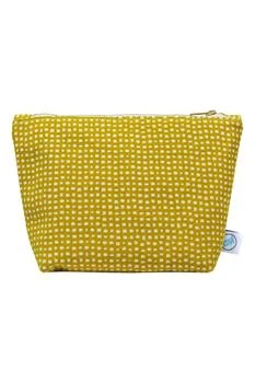 Dance Happy Designs | Women's Lola Cosmetic Bag In Golden Flax,商家Premium Outlets,价格¥271