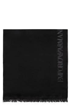 Emporio Armani | Emporio Armani Wool Scarf,商家Baltini,价格¥862