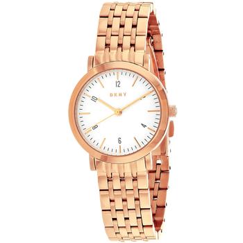 推荐DKNY Women's White dial Watch商品