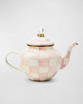 MacKenzie-Childs | Rosy Check Teapot, 32 oz.,商家Neiman Marcus,价格¥919