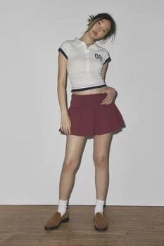 Out From Under | Out From Under Prep School Pleated Micro Mini Skort 额外9.3折, 额外九三折