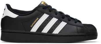 阿迪达斯贝壳头, Adidas | Kids Black Superstar Sneakers商品图片 额外8.5折, 额外八五折
