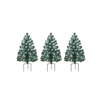 商品Alexa Enabled Pathway Christmas Trees RGB Bulbs Holiday Decor图片