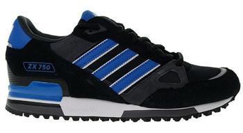 yeezy750, Adidas | adidas Originals ZX 750 Men's Trainers - Black/Blue商品图片 