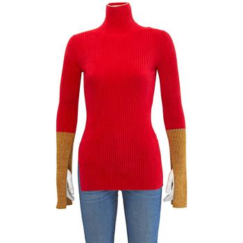 推荐Moncler Ladies 1952 Turtleneck Contrast Cuff Sweater, Size Medium商品