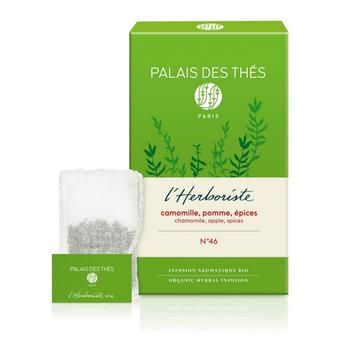 商品Palais des Thés | Chamomile Apple Spices Herbal Tea Box, Pack of 20 Tea Bags,商家Macy's,价格¥154图片