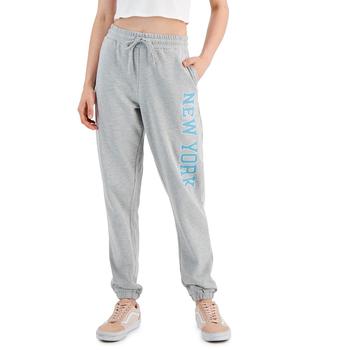 紧身裤男新款, Rebellious One | Juniors' New York Sweatpants商品图片 5折