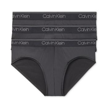 Calvin Klein | Men's 3-Pack Microfiber Stretch Low-Rise Briefs商品图片,5.9折