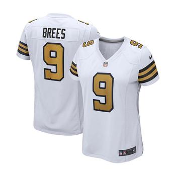 product Women's Drew Brees White New Orleans Saints Alternate Game Jersey image